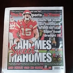 Kc chiefs won 31 20 newspaper